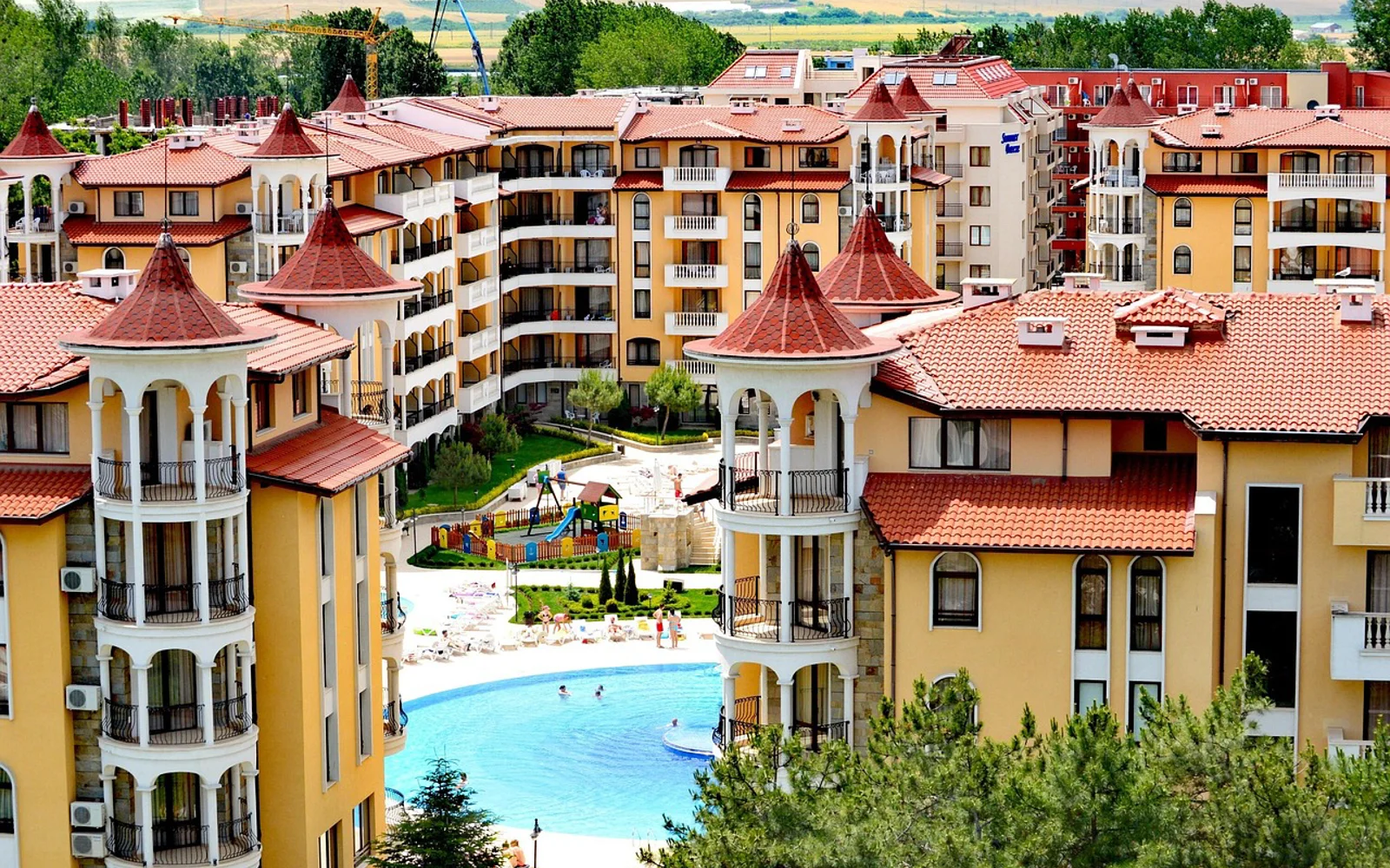 Sunny Beach i Burgaskysten, Bulgaria