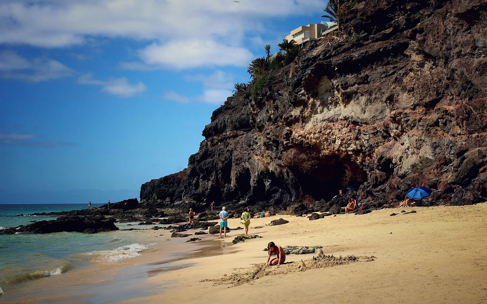 Caleta de Fuste i Fuerteventura, Spain