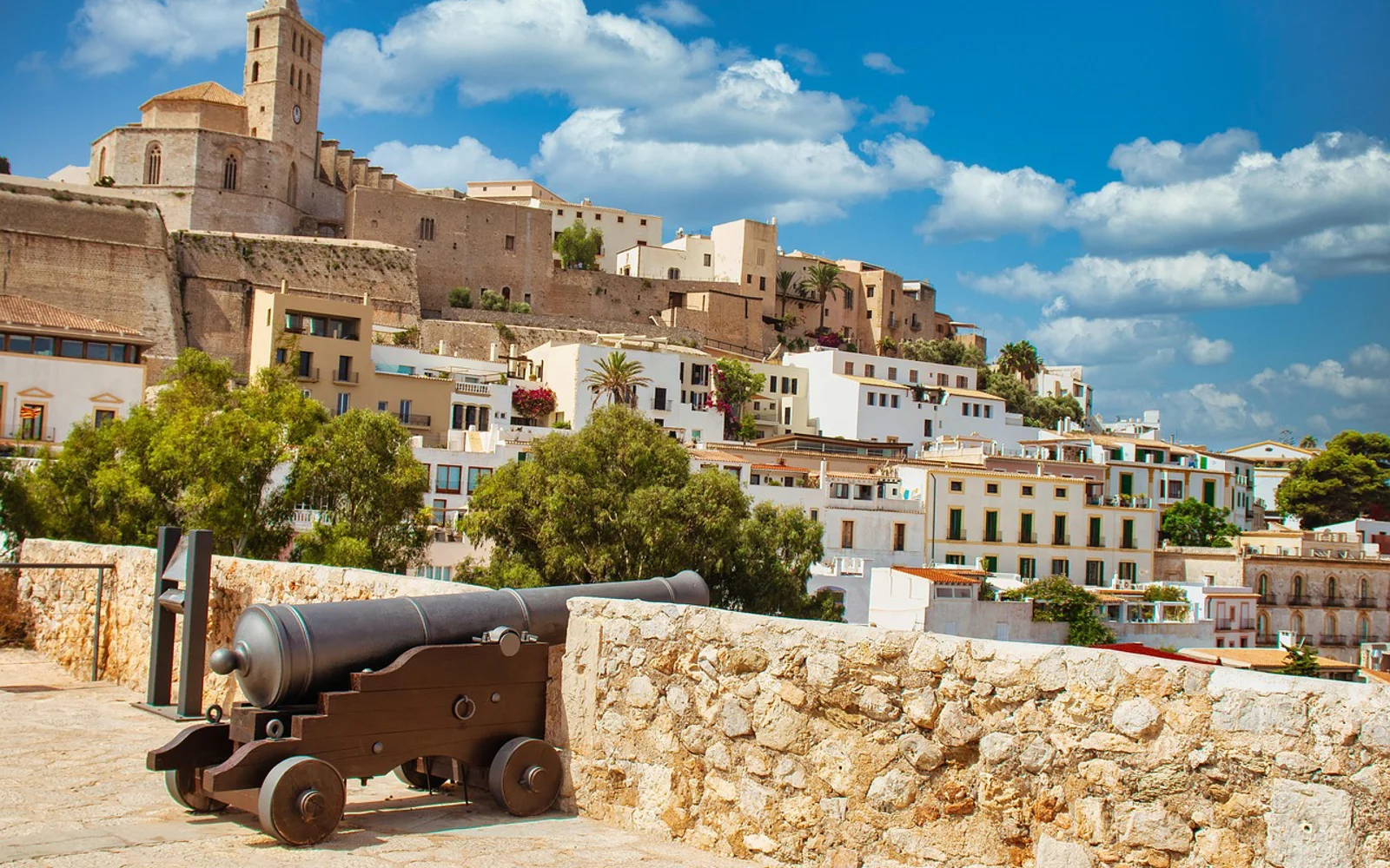 Ibiza city i Ibiza, Spain