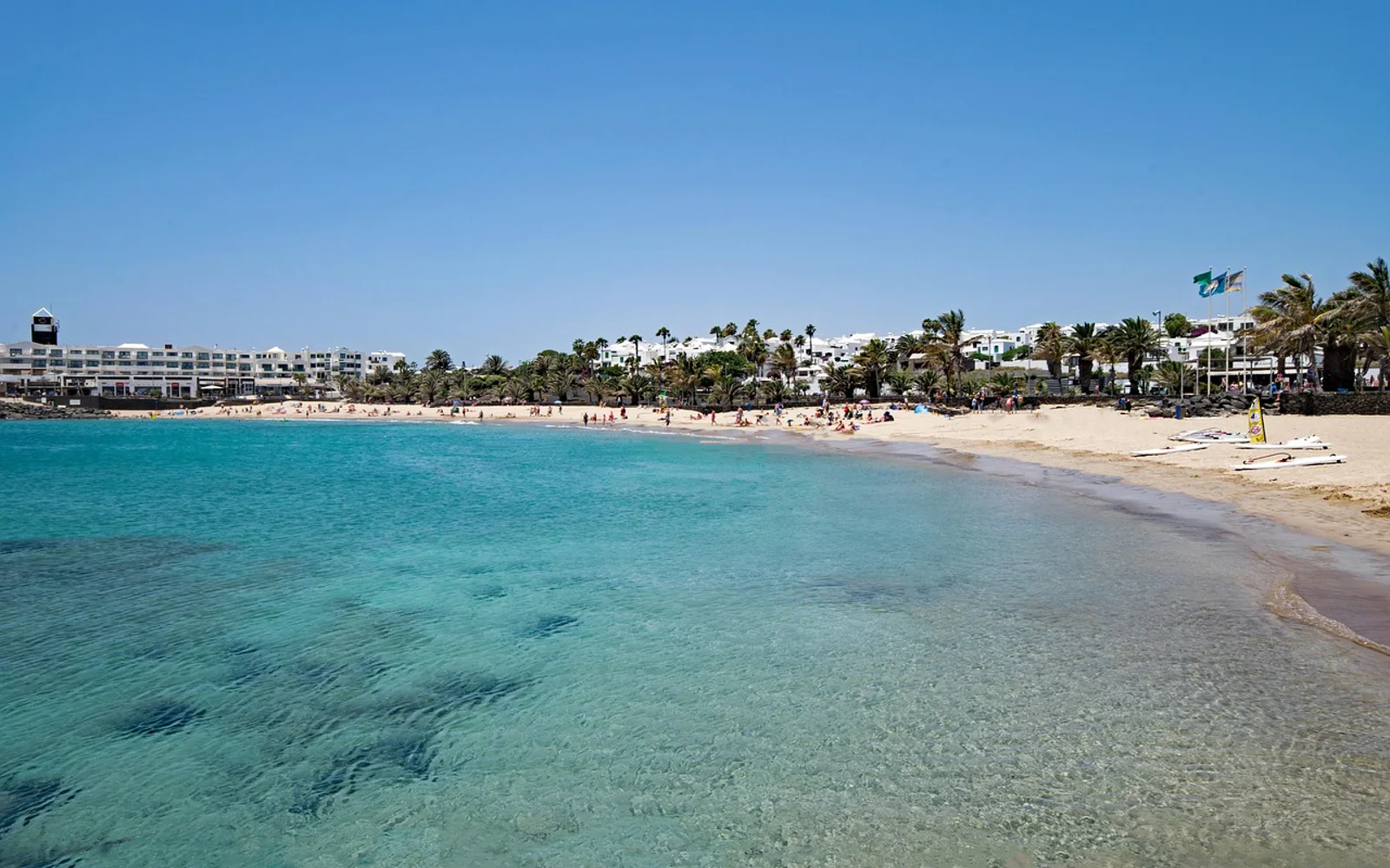 Costa Teguise i Lanzarote, Spain