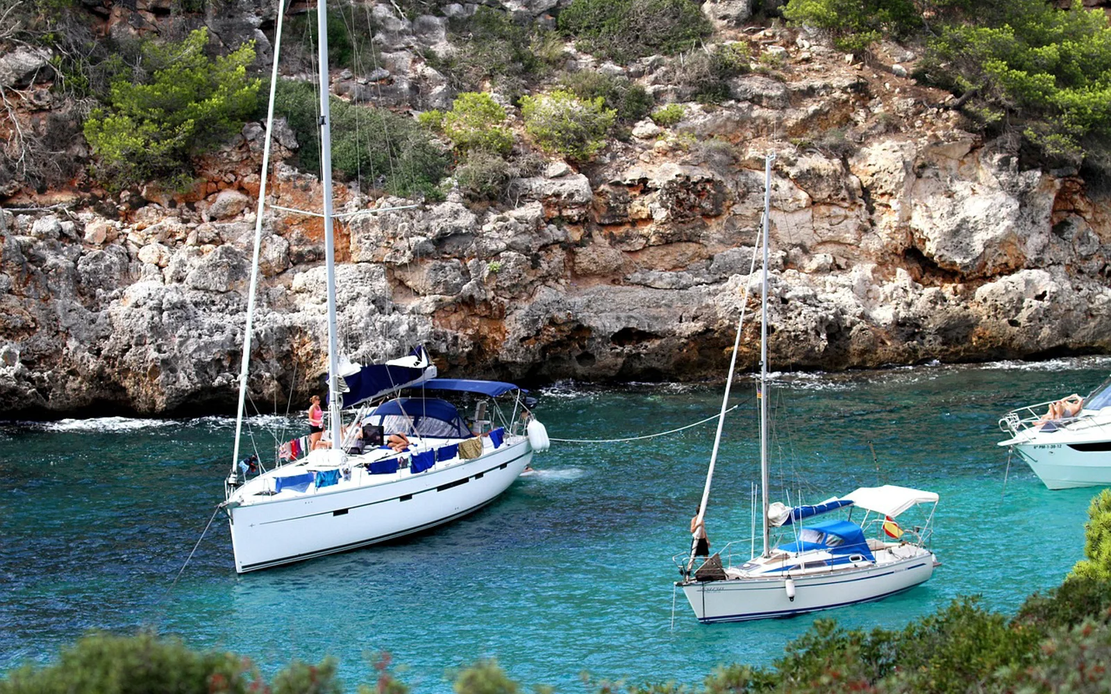 Cala Vinyes i Mallorca, Spain