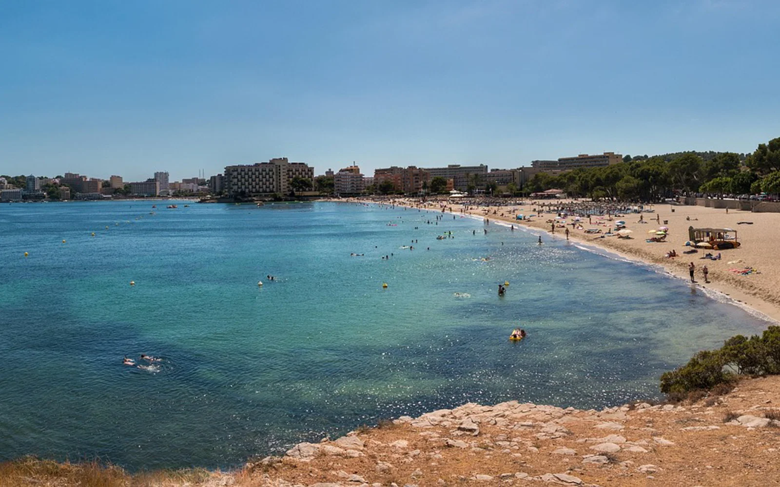 Palma Nova/Magaluf i Mallorca, Spain