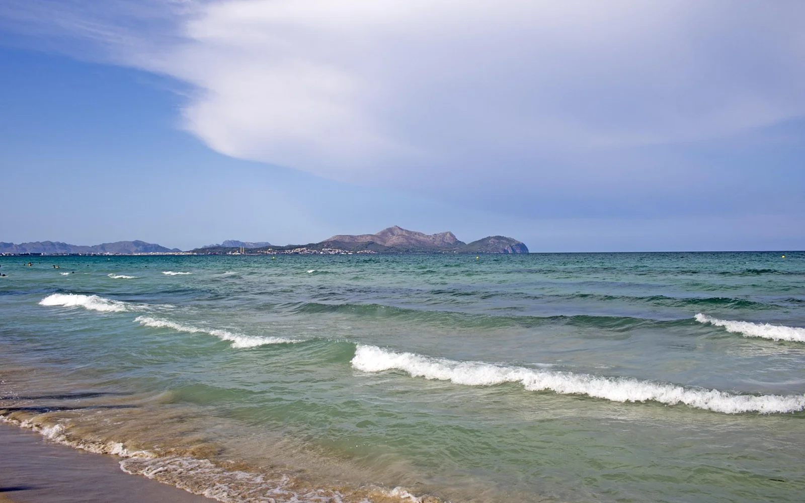 Playa de Muro i Mallorca, Spain