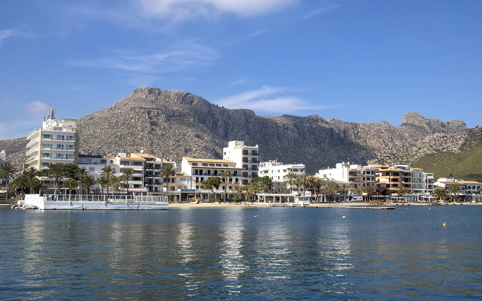 Puerto de Pollensa i Mallorca, Spain