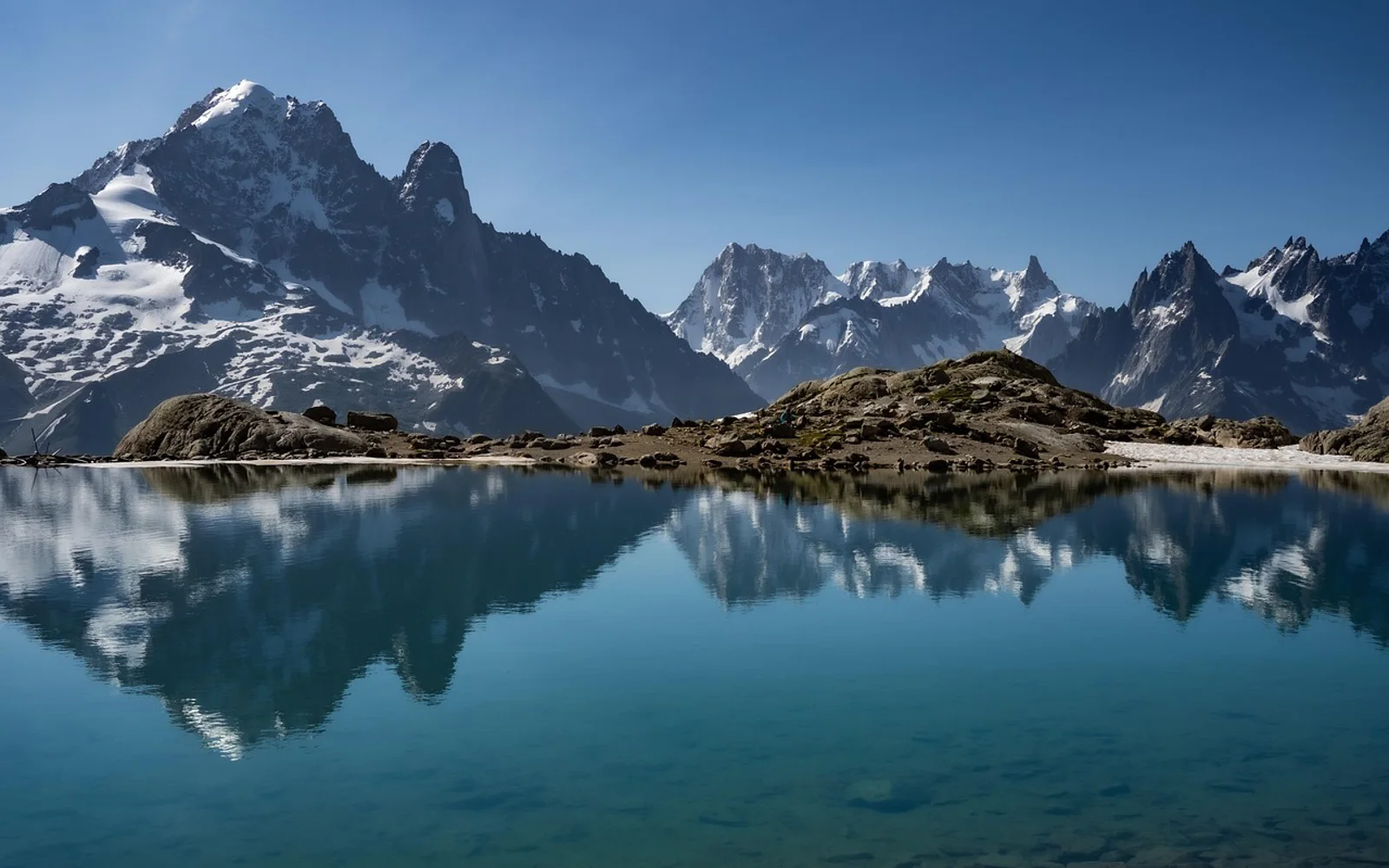 Chamonix i Franske Alper, France