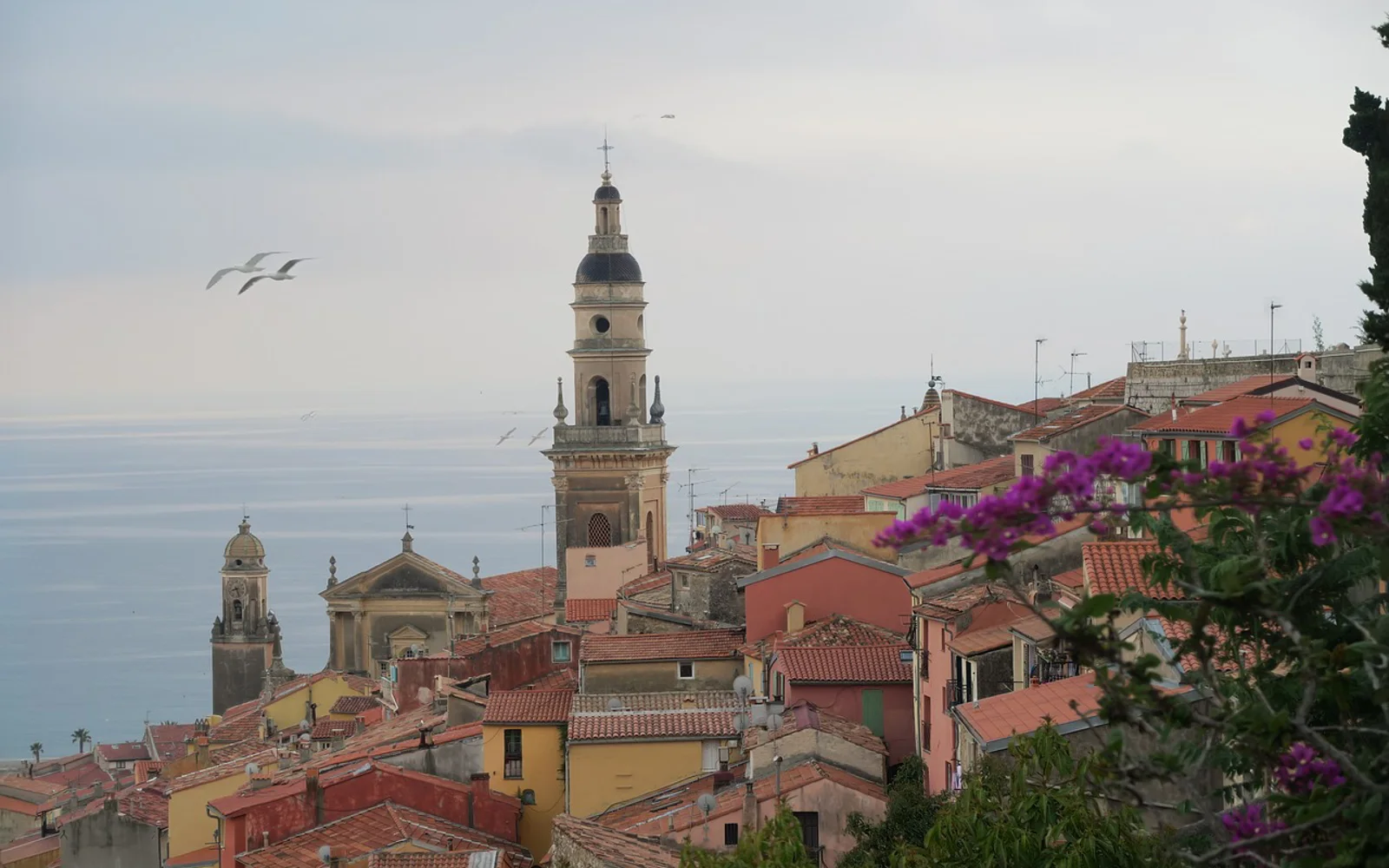 Menton i Franske riviera, France