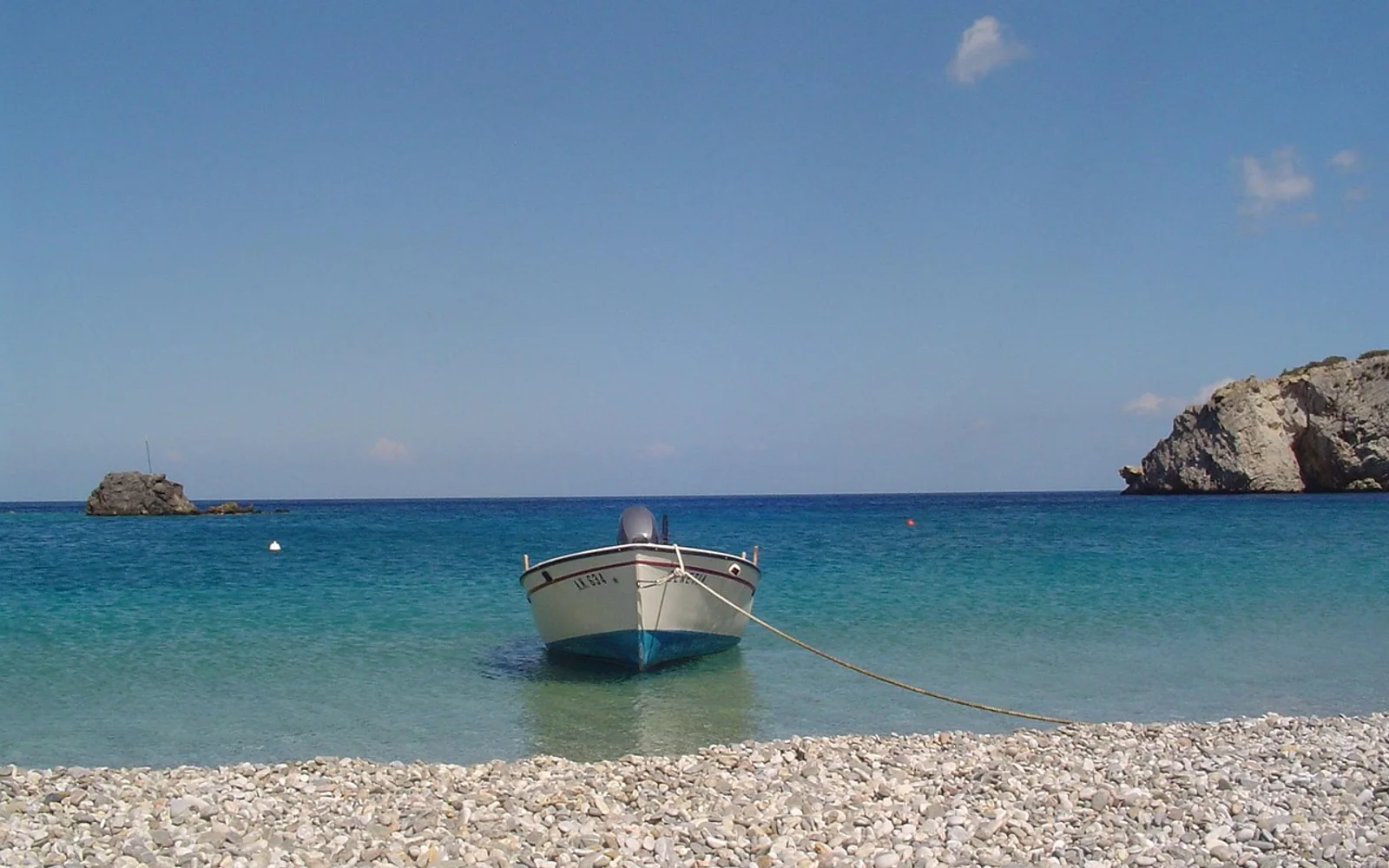 Karpathos city i Karpathos, Greece