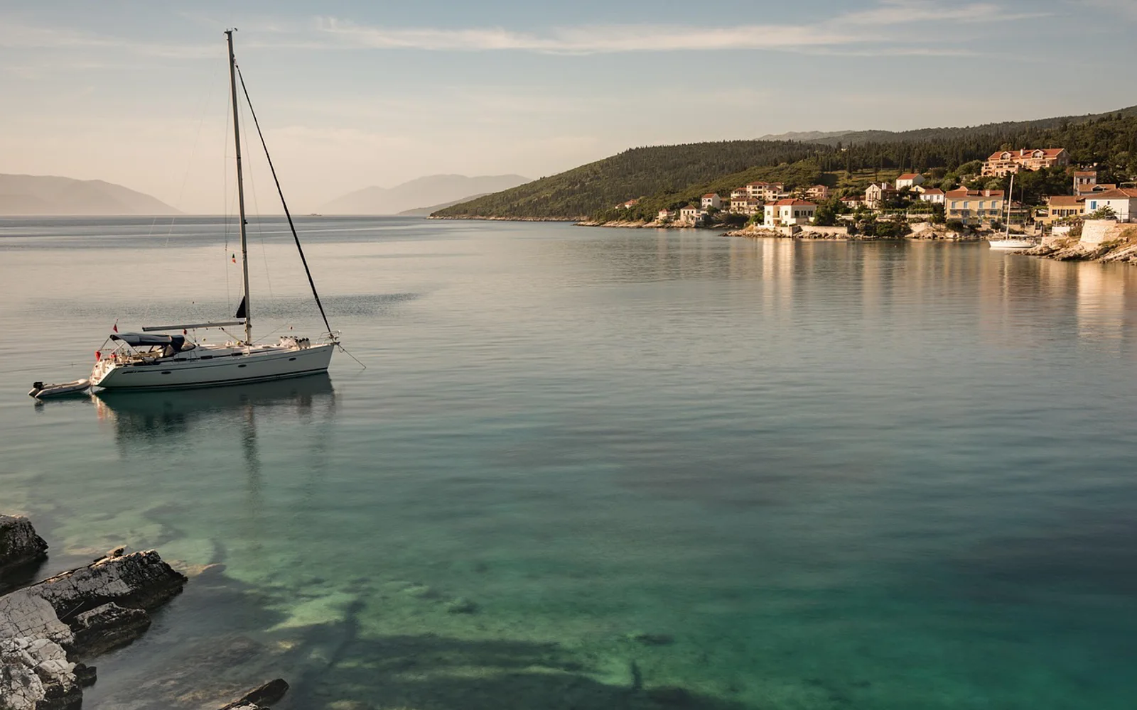 Fiskardo i Kefalonia, Greece