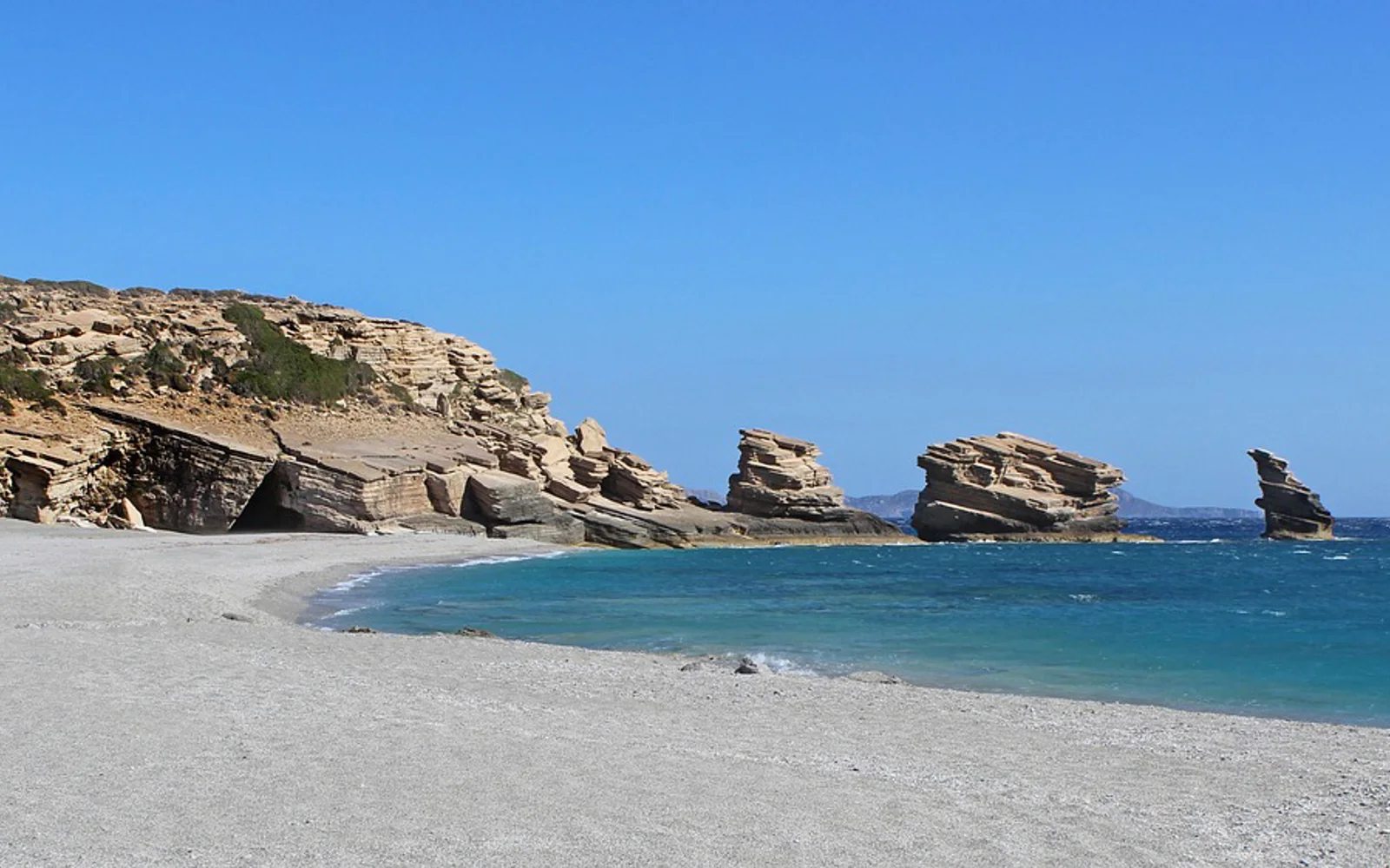 Petra i Lesbos, Greece