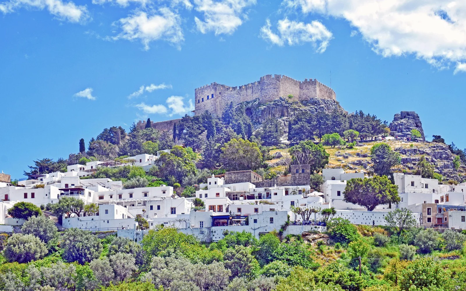 Lindos i Rhodos, Greece