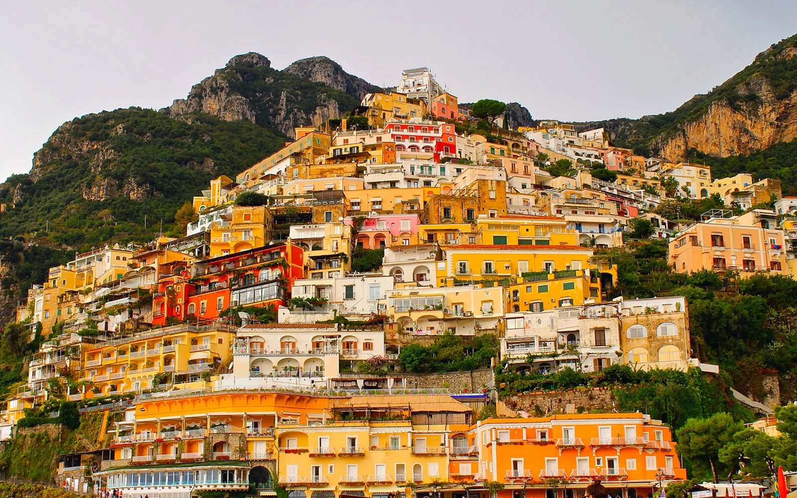Positano i Amalfikysten, Italy