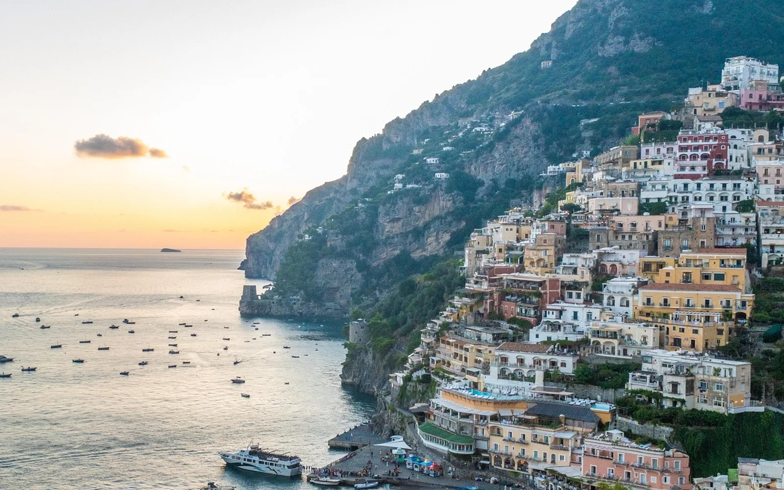 Vico Equense i Amalfikysten, Italy
