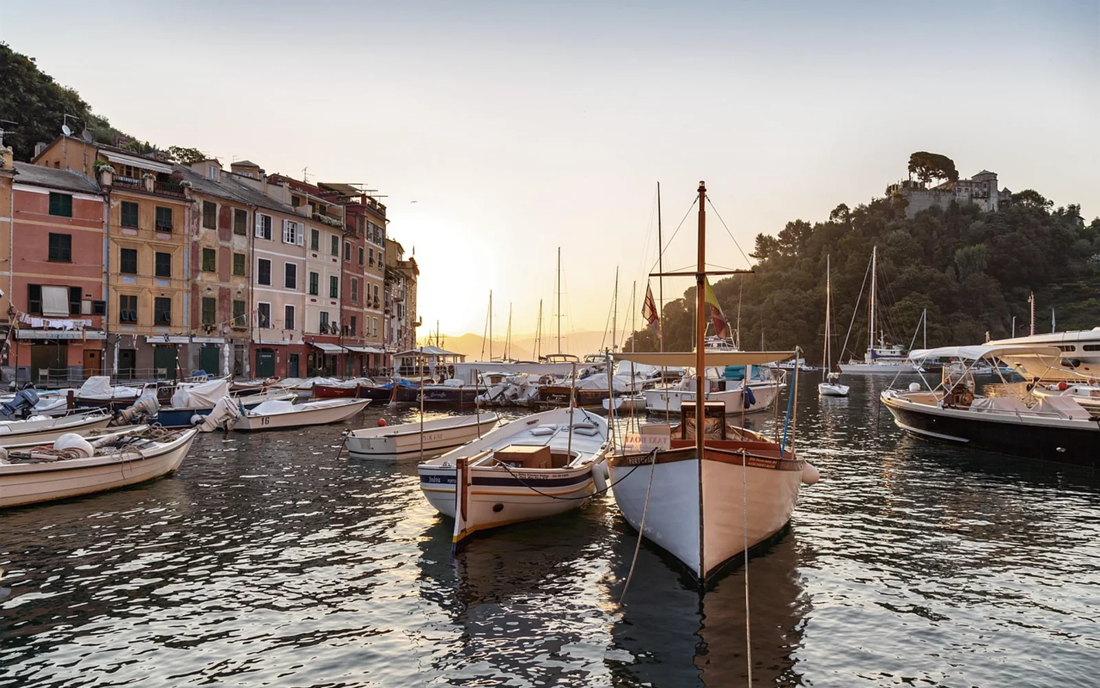 Portofino i Den italienske riviera, Italy