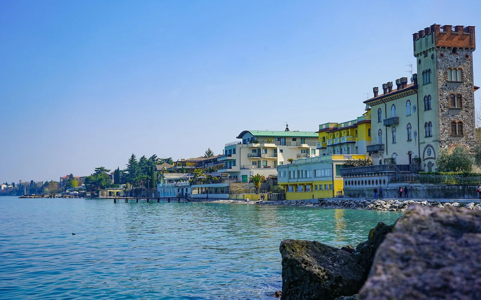 Gardasjoen i Italy