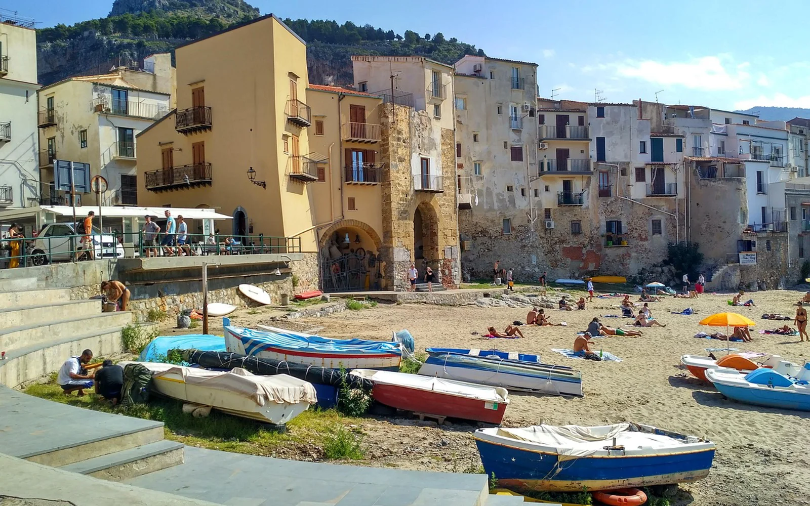 Cefalù i Sicilia, Italy