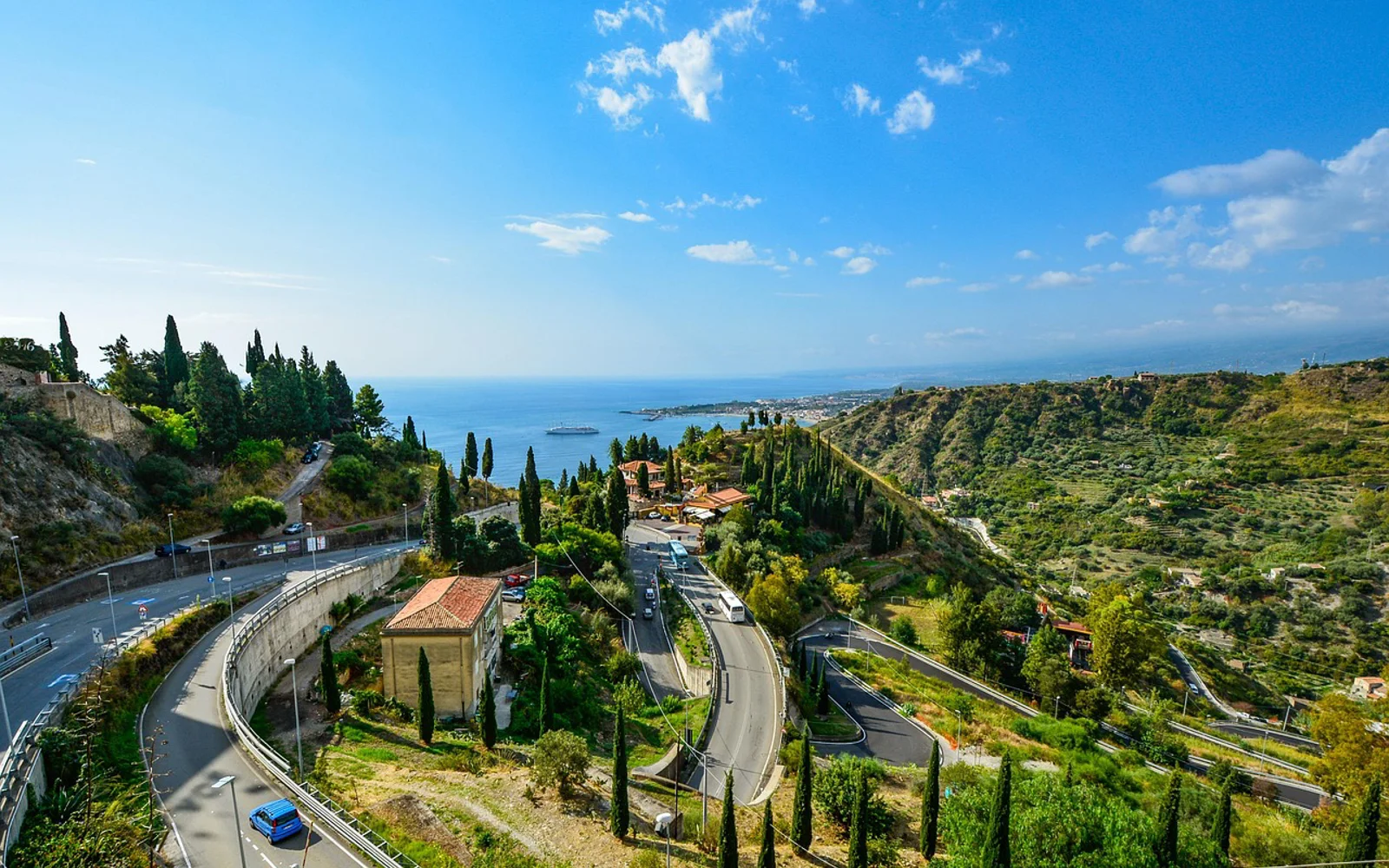 Taormina i Sicilia, Italy