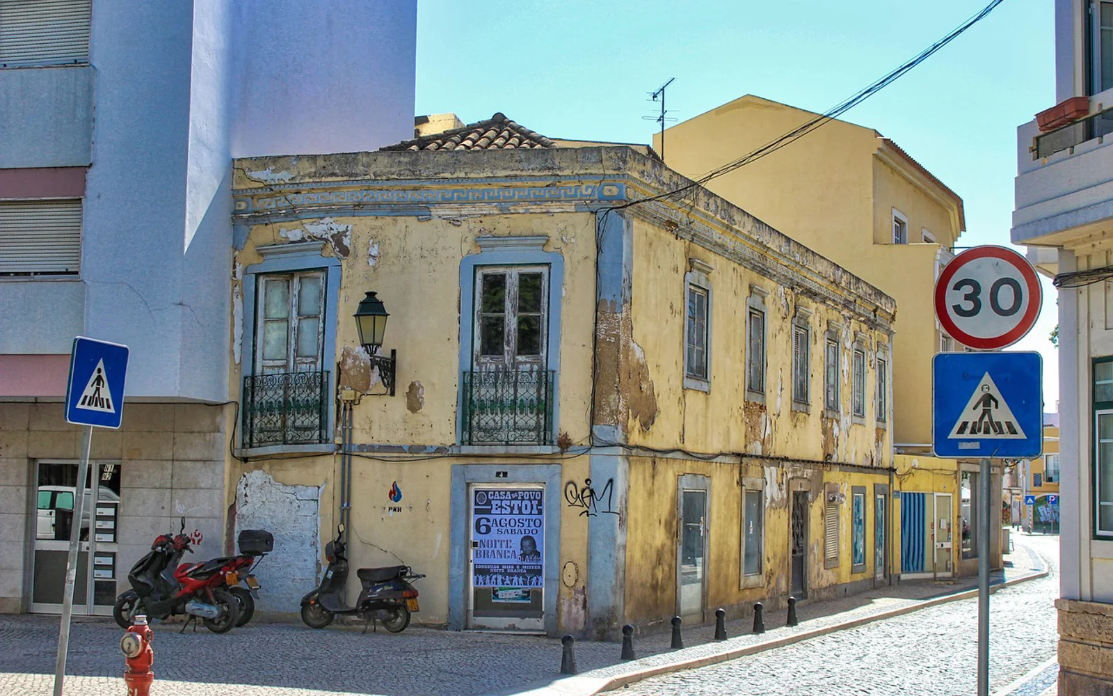 Olhão i Algarvekysten, Portugal