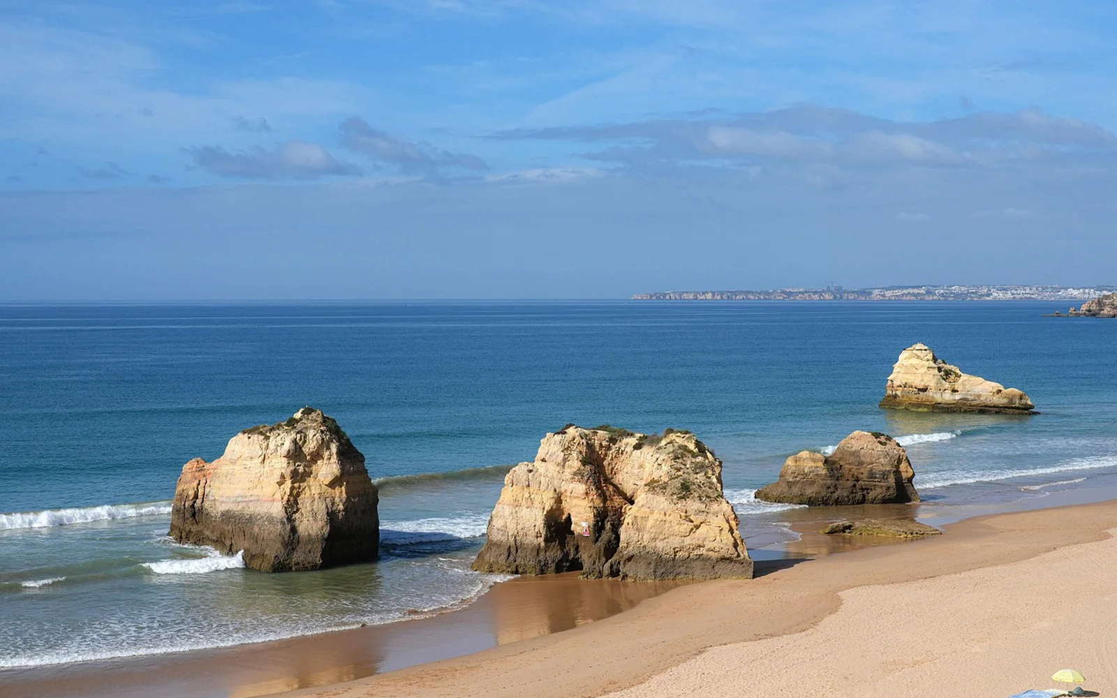 Praia da Rocha i Algarvekysten, Portugal