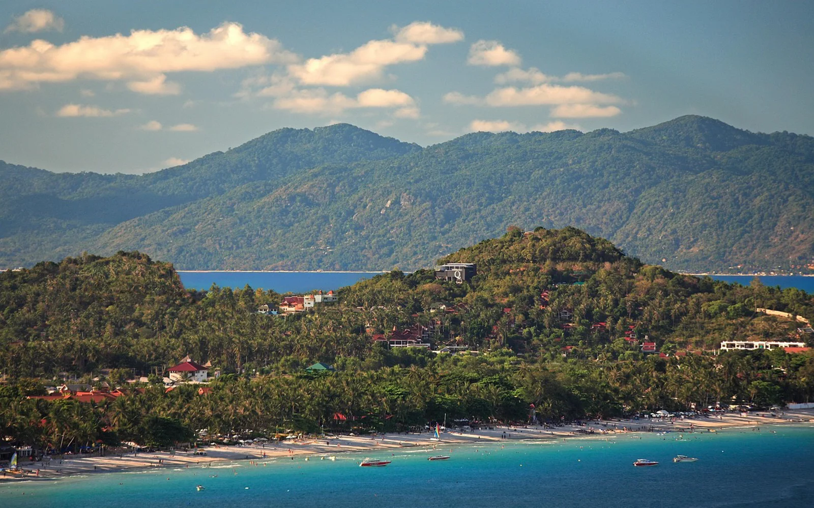 Chaweng Beach i Ko Samui, Thailand