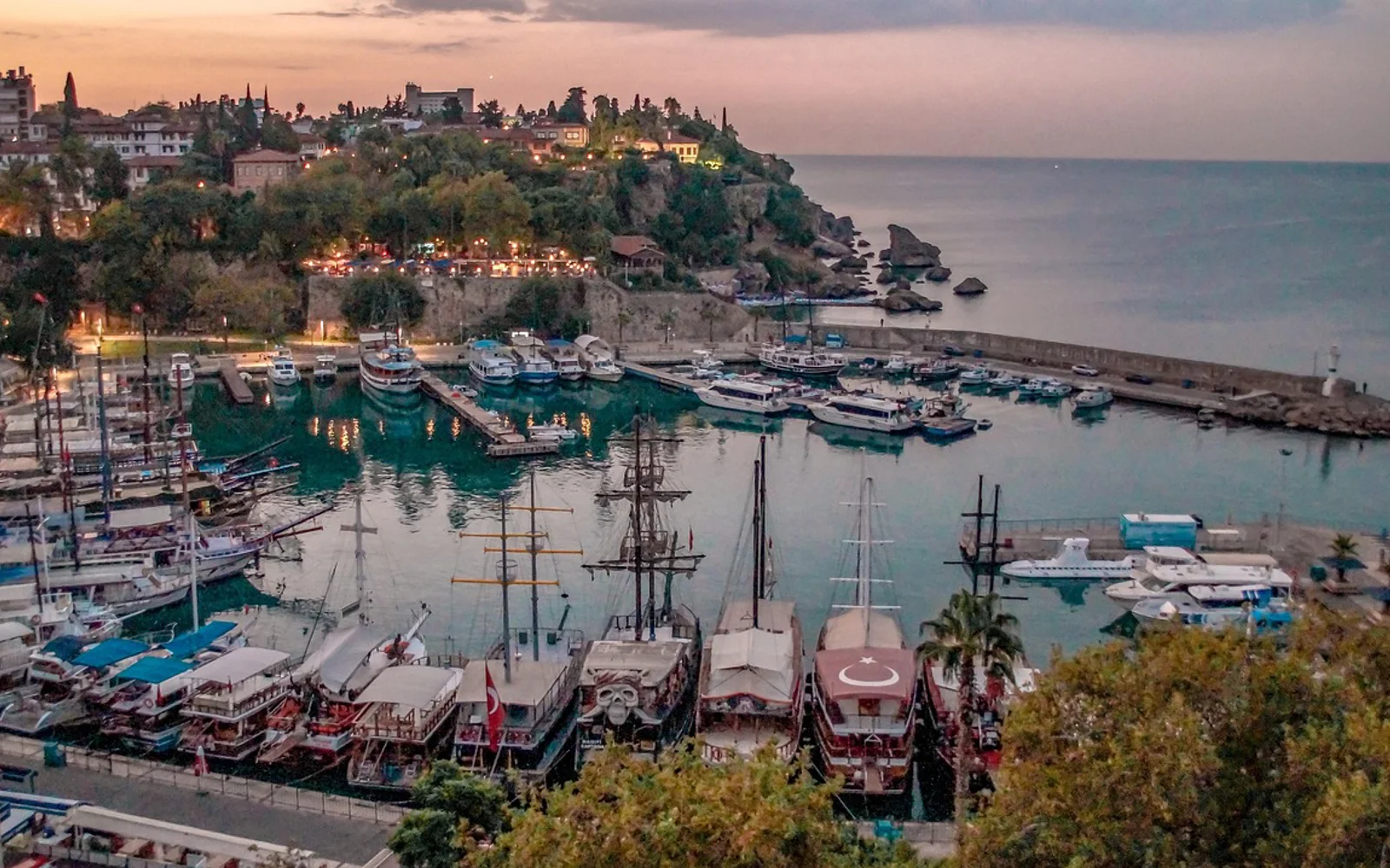 Antalya i Antalyakysten, Türkiye